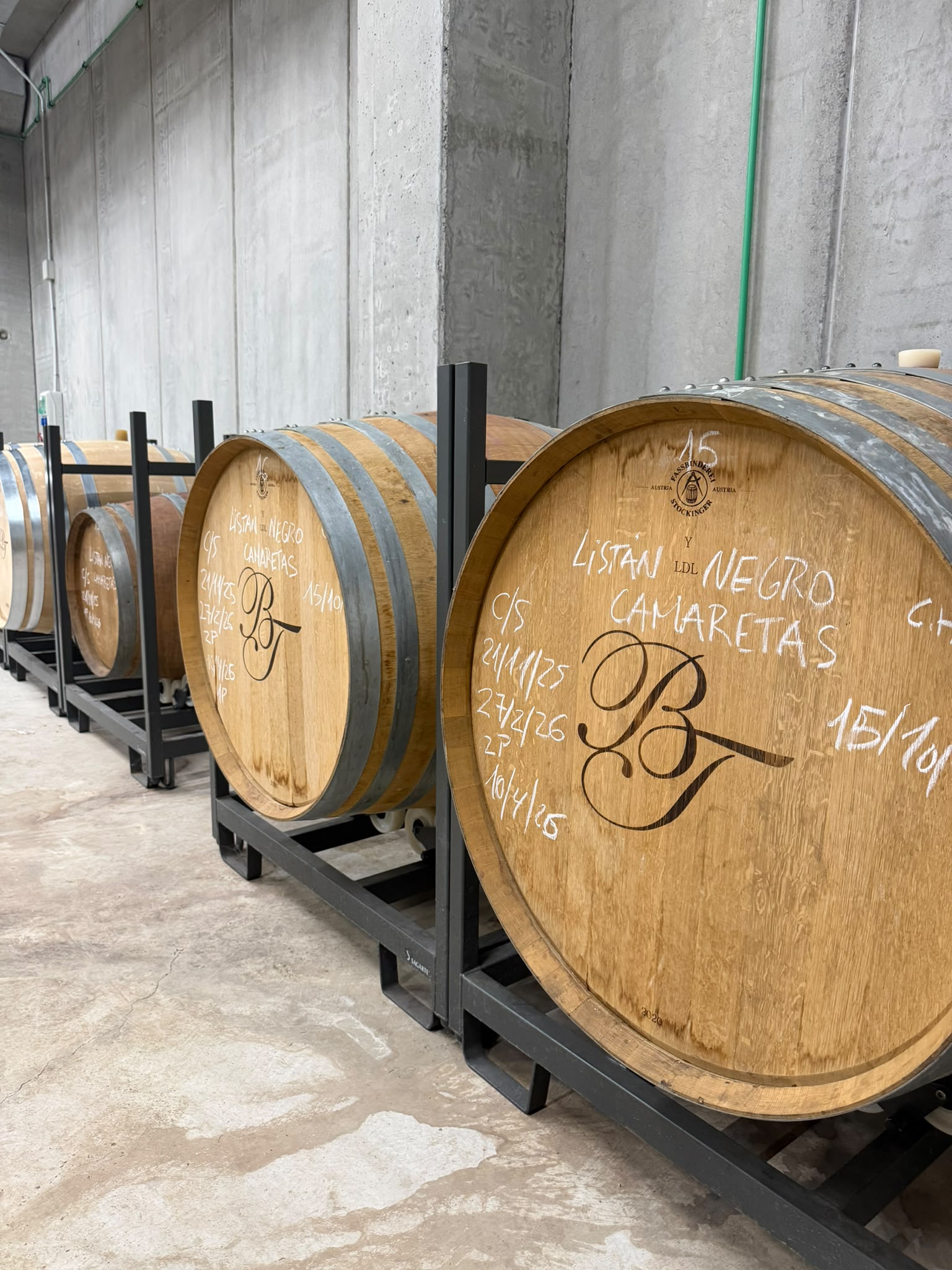 Barricas Bodega Tamerán