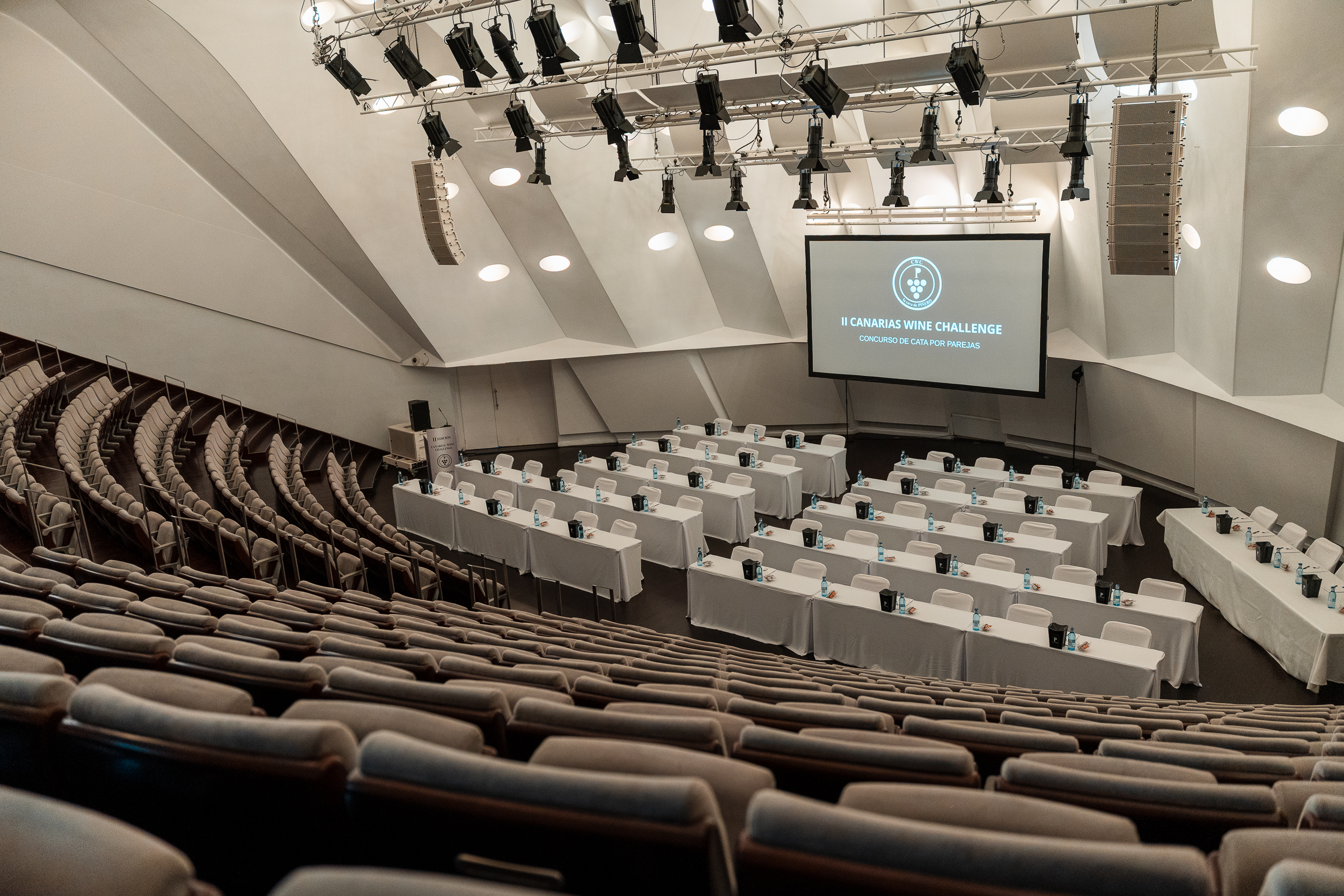 Auditorio del II Canarias Wine Challenge