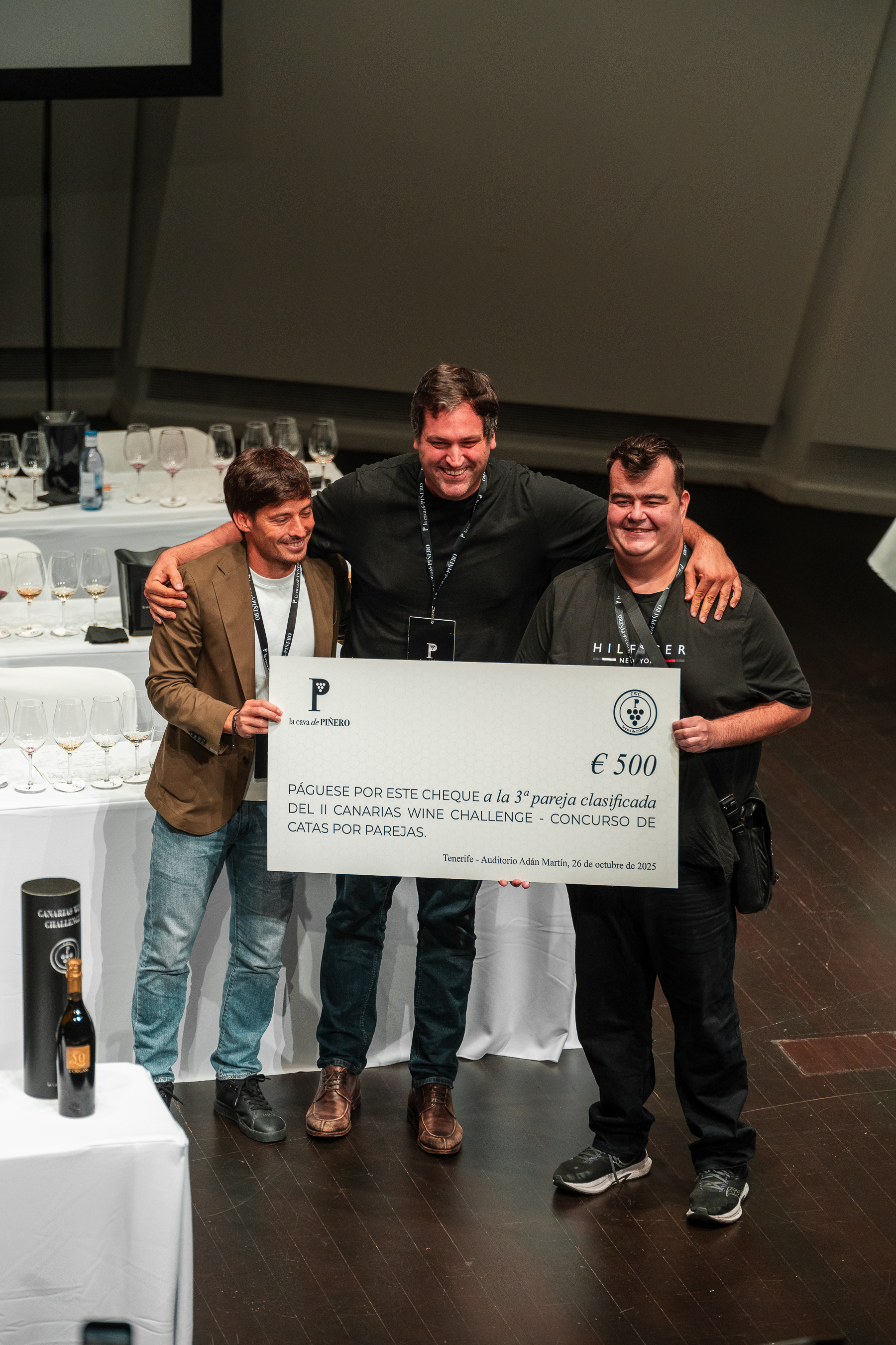 Joan Casajuana Cunill y Tomás Tegalado García II Canarias Wine Challenge
